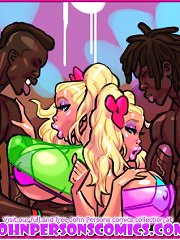 John Persons interracial comics show girls that adore sucking black cocks