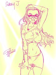 Different art samples of great and talent hentai artist - romulo melkor mancin