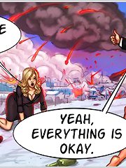Very hard cartoon comic porn with dirty whores brutally slammed in all their holes