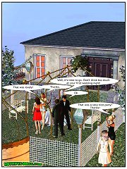 The Bride. Interracial comic story by hotwifecomics.com